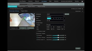 ENS Titanium: How to Configure Line Crossing, AI Recording & Push Notifications
