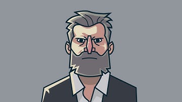 Drawing Logan in Inkscape Flat Character Design