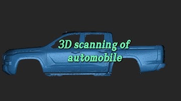 Using the EXTR series 3D scanner from BBCV to scan a car.#3dscanning #3dprinting