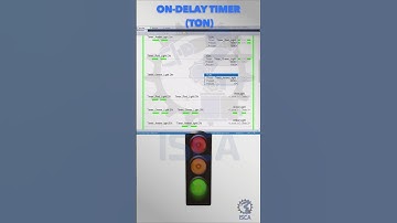 Studo5000: PLC Program of a basic Traffic light.
