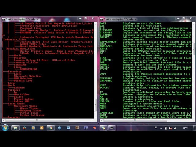 Lihat Praktekkan Inilah 20 Perintah Pada Cmd Beserta Fungsinya Youtube