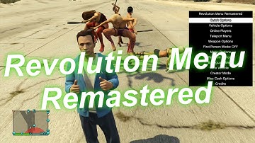 GTA V Revolution Menu Remastered  1.27/TU27 + Download