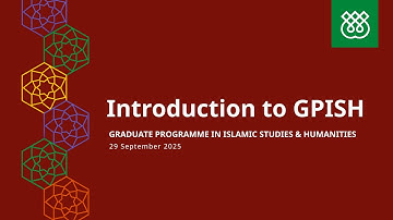 Introduction to GPISH - Webinar #1 (2025)