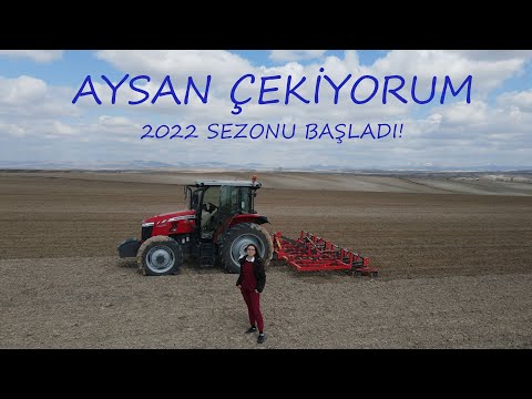 AYSAN İLE TARLA HAZIRLIĞI! 2022 SEZONU BAŞLADI !