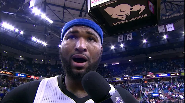 DeMarcus Cousins Gets Video Bombed by Acy and Thomas