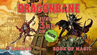 Arkand & Book of Magic for the Dragonbane RPG Coming to Kickstarter June 3