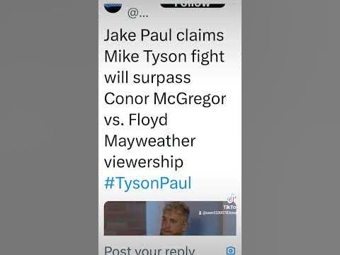 Tyson vs paul viewership numbers