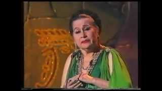 Video thumbnail of "Yma Sumac gets furious and leaves stage / "...she is laughing""