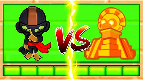 SLOW Vs POWER :: Ice, Ninja & Glue INSANE Lategame Battle! (Bloons TD Battles)