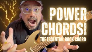 Power Chords! The ESSENTIAL Chord for Rock | Guitar Lesson | Tutorial