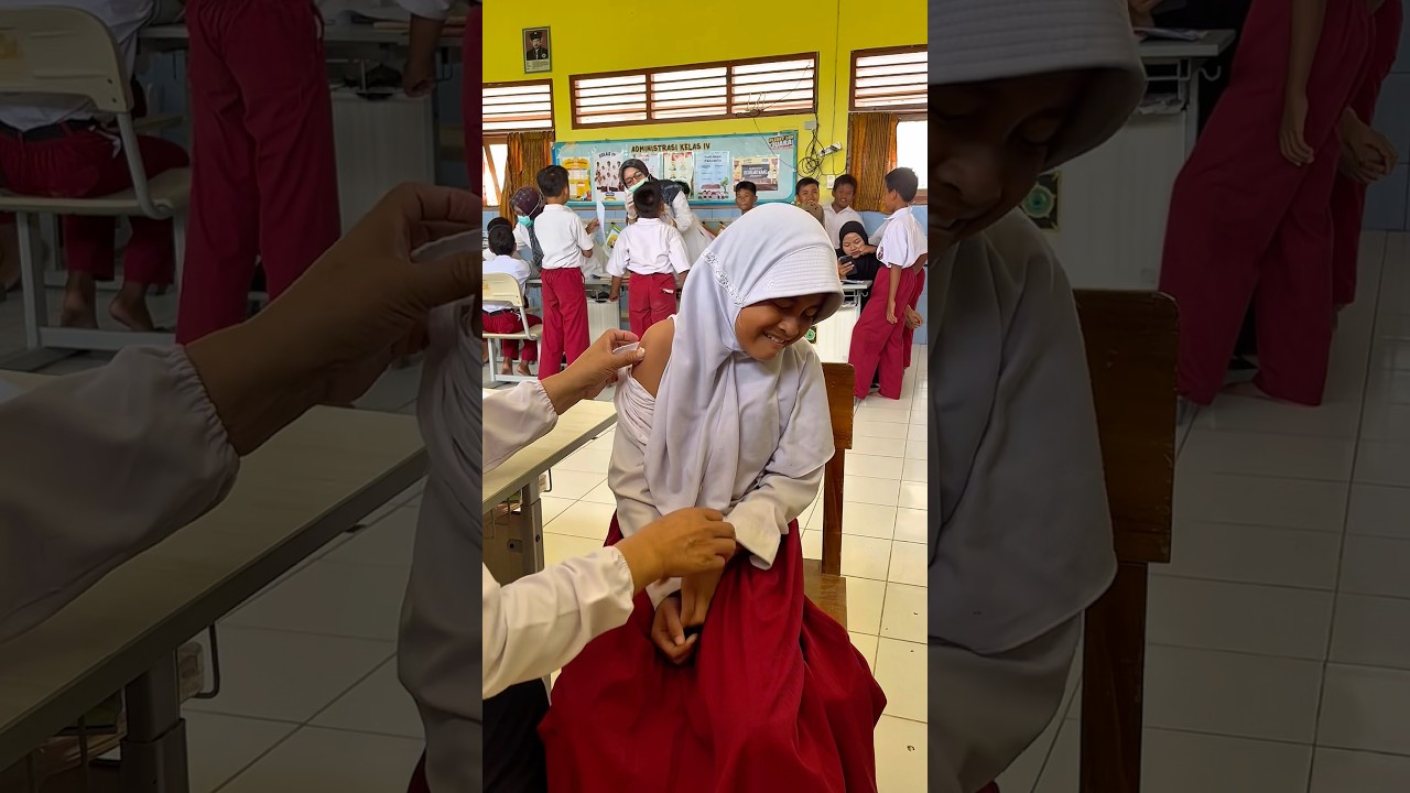 Perbedaan kelas 1 dan 5 kalau disuntuk ada yang minta pulang 