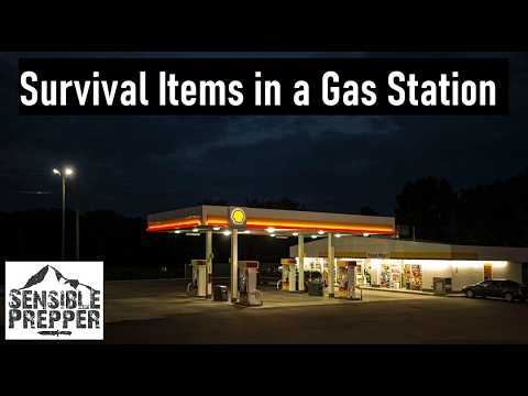 Survival Items Found in a Gas Station