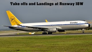Take Offs and Landings |18W|Frankfurt Airport |FRA|[FULLHD]