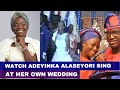 Watch Adeyinka Alaseyori Minister At Her Own Wedding