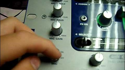 NUMARK DXM06 DJ MIXER WITH 12 EFFECTS