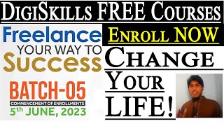 Digiskills Courses 2023 Online Registration Batch 5 Started | Digiskillspk | Digiskills | InfoUstaad screenshot 1