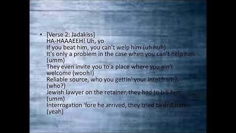 Fabolous & Jadakiss   Principles (Friday On Elm Street) Lyric Video