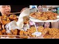 Giant Chocolate Chip Cookies Soaked In Milk Mukbang 