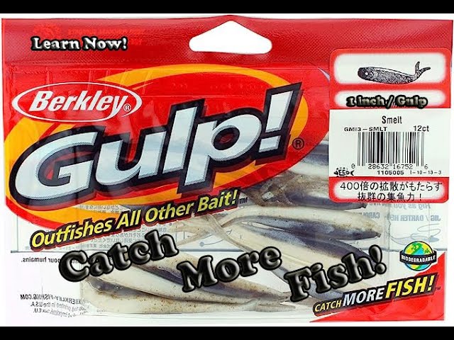  Gulp Bait 1 INCH Smelt Minnow 2 jar Bundle Berkley gulp Alive  Perch Minnows ice Fishing Bait Panfish Minnows : Sports & Outdoors