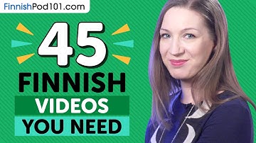 Learn Finnish: 45 Beginner Finnish Videos You Must Watch