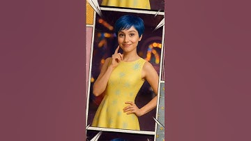 inside out as real life persons #lifecartoon #disney #pixar #insideout2 #insideout #nostalgia #aiart