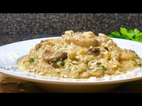 Spicy Mushroom Risotto