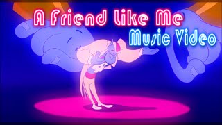 [Electro Swing Remix] A Friend Like Me (Music Video) Resimi