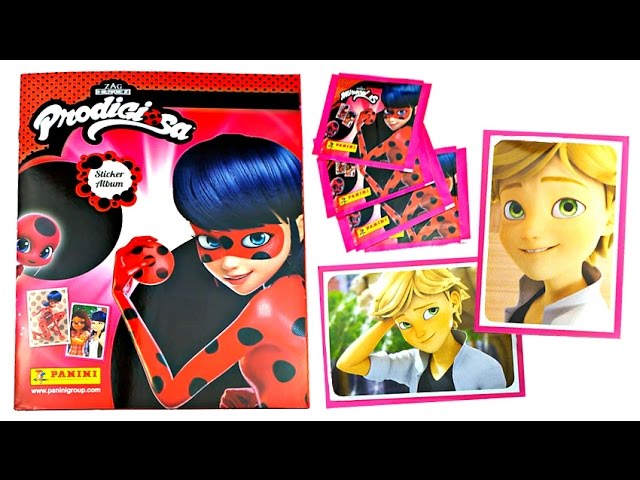 Álbum de pegatinas oficial de Miraculous Ladybug! 