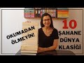 10 Şahane Dünya Klasiği | Dünya Klasikleri Kitap Önerileri |En Sevdiğim Klasikler | Okumadan Ölmeyin