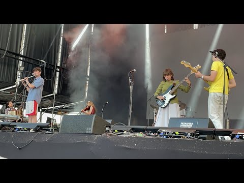 Black Country, New Road - live on Binance stage at Primavera Sound, 04/06/2022