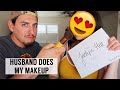 HUSBAND DOES MY MAKEUP | Q&A