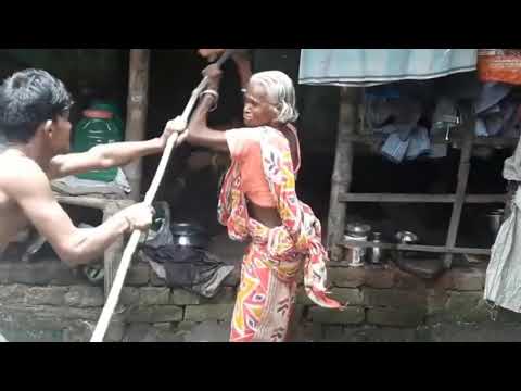 Bangla Galagali Video || Burir fight Super Man Hero By M.H.D