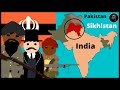 Why was there no sikh country after the partition of india