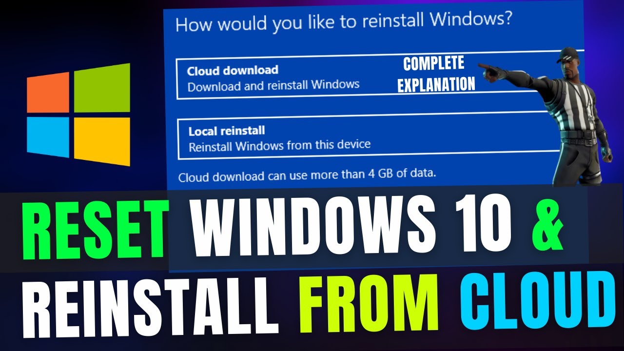 How To Reset Windows 10 Remove Everything Keep Files U0026 Apps