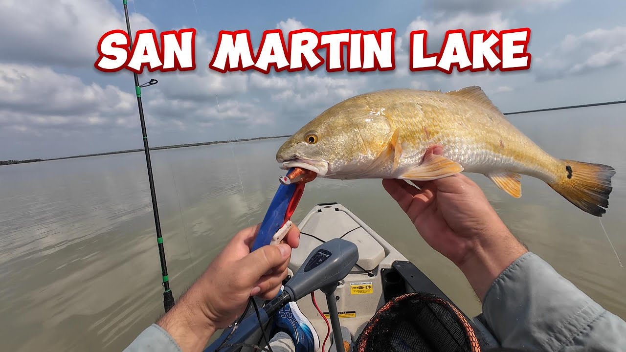Ultimate Redfish Sight Casting at San Martin Lake