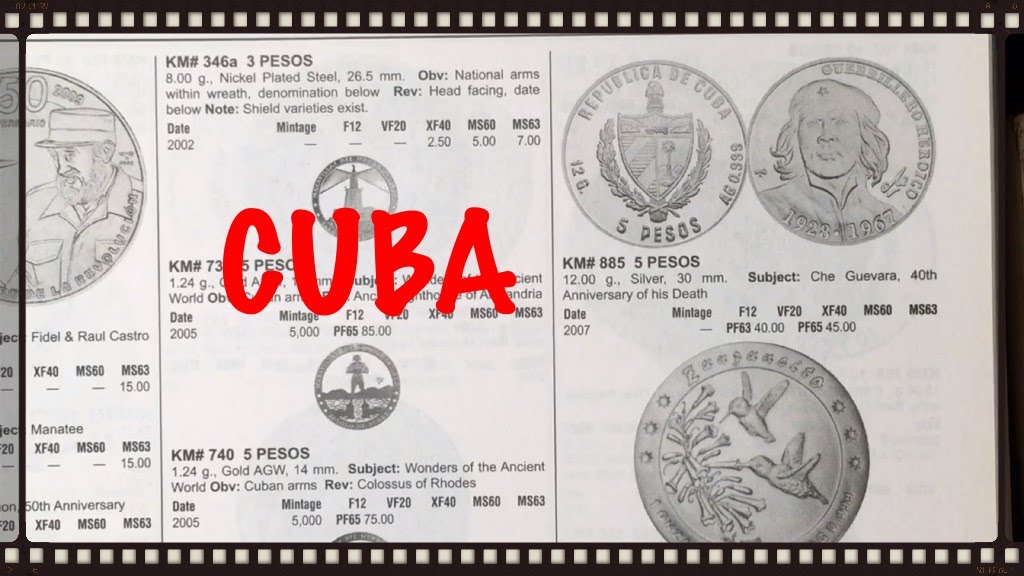 MONEDAS DE CUBA DETALLES Y VALOR YouTube