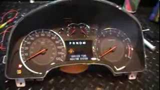 2007 - 2009 Equinox, Torrent,  XL7 & Grand Vitara Instrument Cluster Gauge Problems - Info only