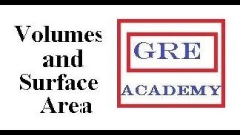 GRE Math Lessons, Test Preparation , Practice Questions- Volumes and Surface Areas-CLASS III