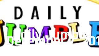 Daily Jumble December 7 2018 | Jumble Answers for 12/7/2018