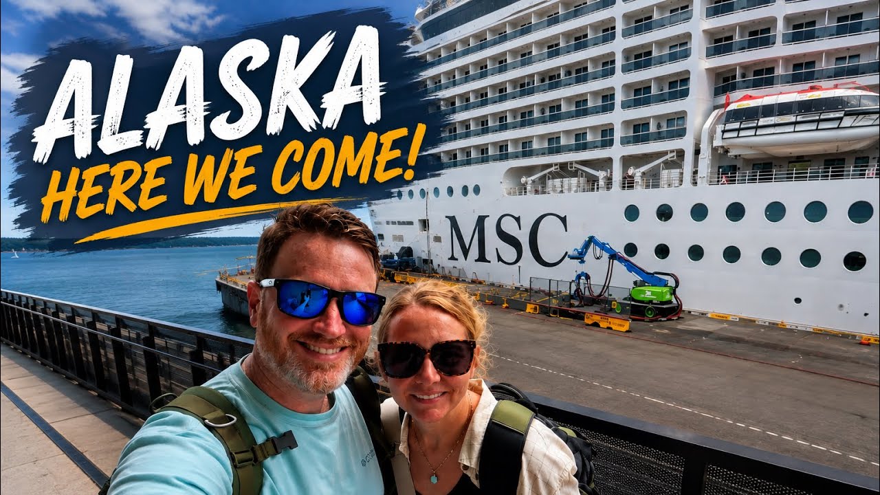 Our Alaska Cruise Begins! Boarding MSC Poesia and Sea Days