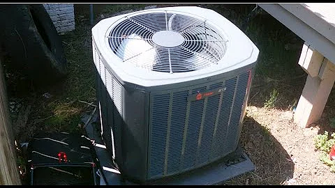 2015 Trane XR14 Air Conditioner | Startup/Shutdown