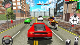 Turbo Racing 3D City Coach Game  - iOS - Gameplay in Android phone screenshot 2