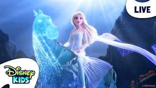 🔴 LIVE! Frozen Fan Fest ❄️☃️🧊 | 24/7 Live Stream | ‪@disneykids​
