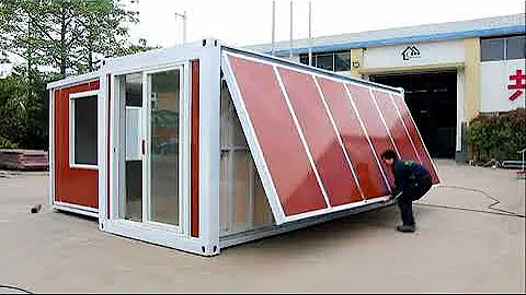 China Expandable container house ---10 minutes one...