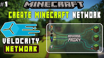 How To Make A Velocity Minecraft Server Network | Velocity Proxy Server for Minecraft Network |