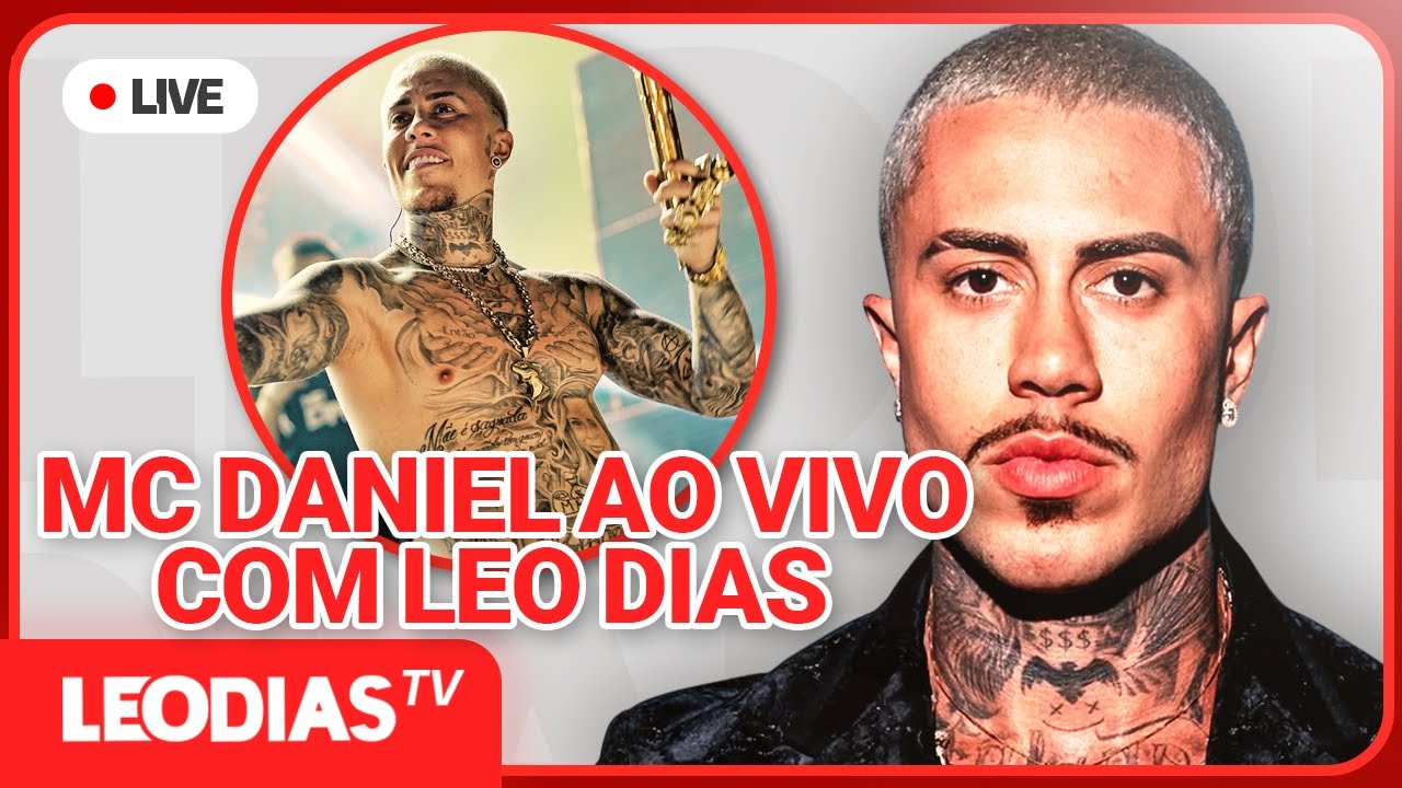 MC DANIEL AO VIVO COM LEO DIAS | JORNAL DOS FAMOSOS | LeoDias TV