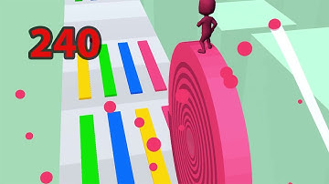 Layers Roll - Level 240 - Gameplay Walkthrough - All Level (iOS, Android)