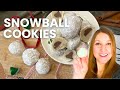 Holiday Baking Favourite: Chocolate-Filled Snowball Cookies (No Nuts, Super Soft!)