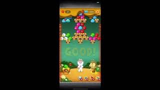 LINE バブル2　STAGE 1816　黄金コニー　×1.5　Golden Cony　LINE BUBBLE 2