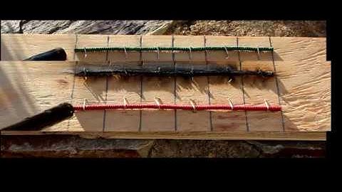 Cannonfuse.com American Visco Burn Test Red Vs Green